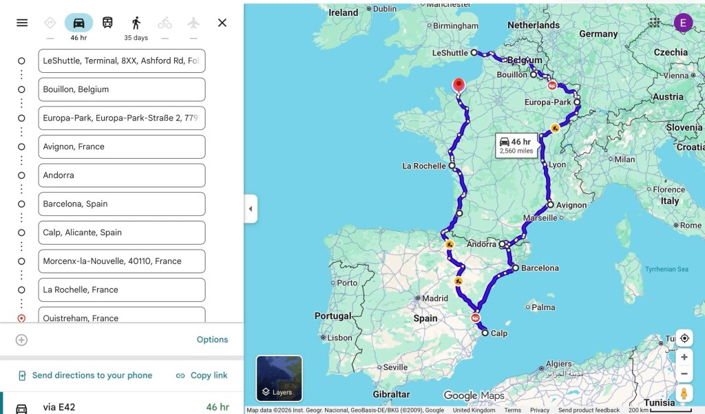Our first big trip in the motorhome – 5 countries in 10&nbsp;weeks